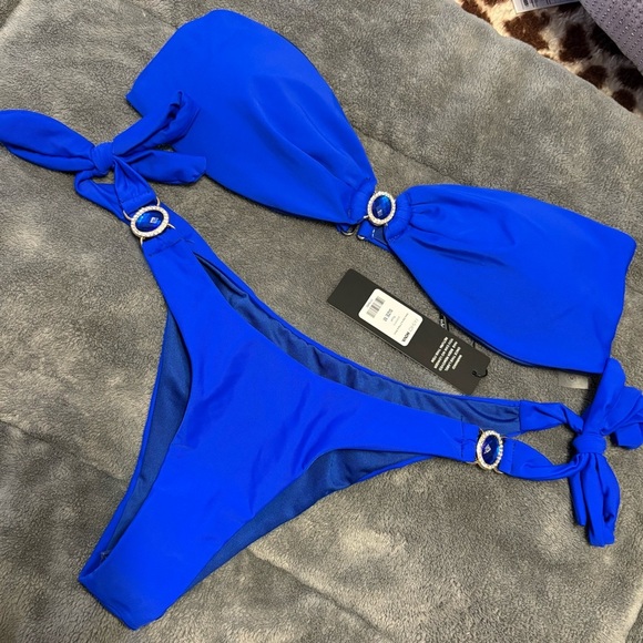 Fashion Nova Royal Blue Bikini - Picture 1 of 3